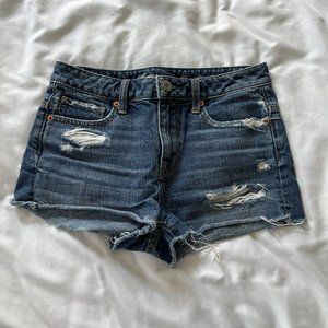 American Eagle High Waist Denim Short